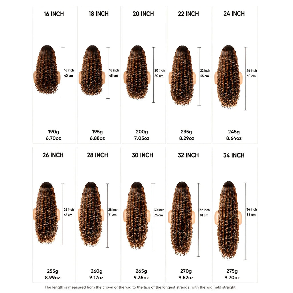 Highlight Lace Front Wig Human Hair 1B/30 Black And Brown Deep Wave Wigs Glueless Wigs Human Hair Pre Cut 4X4 HD Lace Frontal Wig Human Hair Pre Plucked with Baby Hair Density Human Hair Bundles