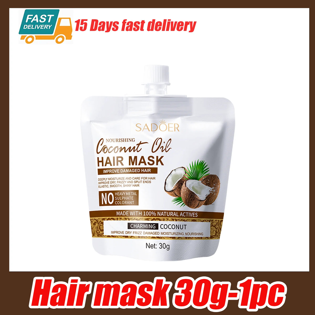 Magical Keratin Hair Mask 5 Seconds Repair Damaged Frizzy Hairs Soft Smooth Shiny Moisturizing Nourishing Hair Root Care Product