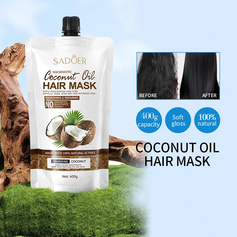 Magical Keratin Hair Mask 5 Seconds Repair Damaged Frizzy Hairs Soft Smooth Shiny Moisturizing Nourishing Hair Root Care Product