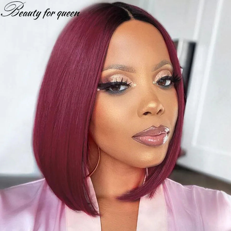Bundles Human Hair Ombre Pink Black Minimal Shedding Undetectable Hd Lace Wigs Cosplay Colored Human Hair Easy Wear For Beginner