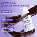 PURC Leave-In Keratin Hair Cream, Repair Damaged Hair Mask, Hair Treatment, Smoothing Shine Softness, Hair Care Products