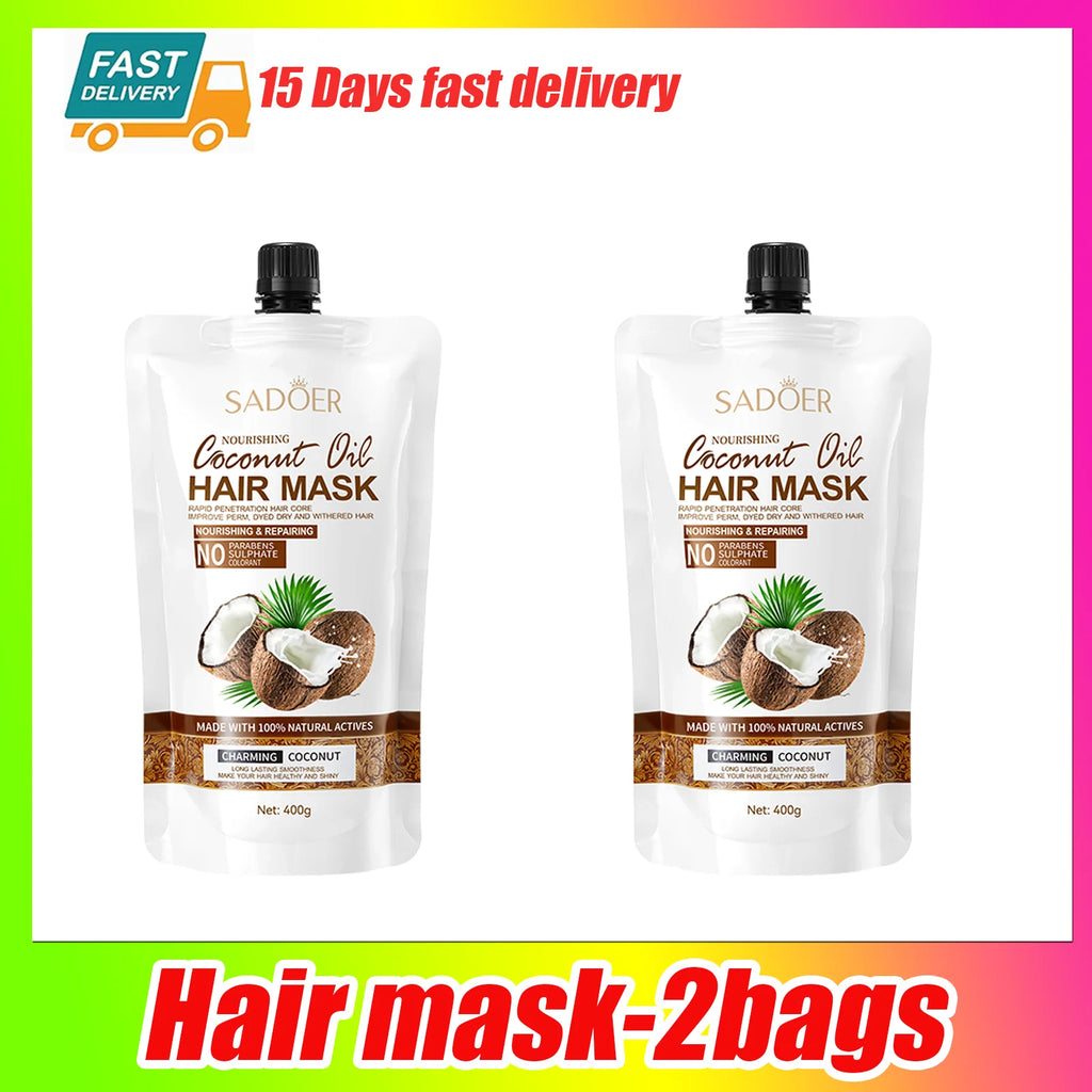 Magical Keratin Hair Mask 5 Seconds Repair Damaged Frizzy Hairs Soft Smooth Shiny Moisturizing Nourishing Hair Root Care Product